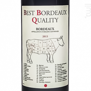 Bbq - Best Bordeaux Quality - Marquis Aimé de Colignac - 2015 - Rouge