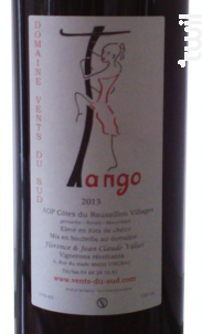 Tango - Domaine Vents du Sud - 2022 - Rouge