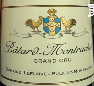 Batard-Montrachet Grand Cru - Domaine Leflaive - 1988 - Blanc