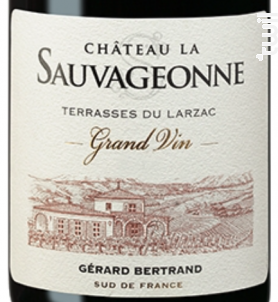 CHATEAU LA SAUVAGEONNE GRAND VIN - Maison Gérard Bertrand - Château La Sauvageonne - 2021 - Rouge