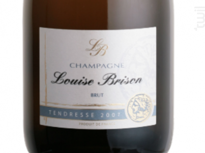 Champagne LOUISE BRISON Cuvée Tendresse - Champagne LOUISE BRISON - 2007 - Effervescent