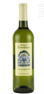 Château Rombeau - Château de Rombeau - 2018 - Blanc