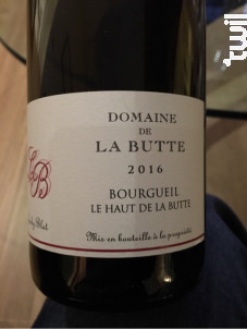 Haut de la Butte - Domaine de la Butte - 2023 - Rouge