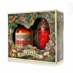 Don Papa 7 Ans Coffret Avec Shaker - Don Papa - Non millésimé - 
