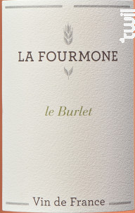 Le BURLET - Domaine la Fourmone - Non millésimé - Rosé