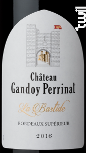 Château Gandoy Perrinat La Bastide - Maison Le Star - Château Gandoy Perrinat - 2016 - Rouge