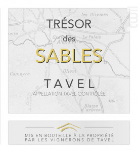 Trésor des Sables - Les Vignerons de Tavel & Lirac - 2021 - Rosé