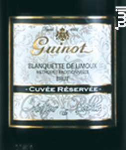 Blanquette Cuvée Réservée Demi-Sec - Maison Guinot depuis 1875 - Non millésimé - Effervescent
