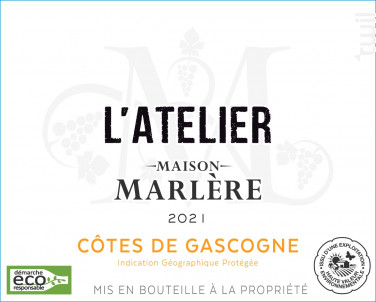 L'ATELIER - Maison Marlère - 2021 - Blanc