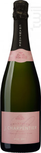 Rosé Brut - Champagne J Charpentier - Non millésimé - Effervescent