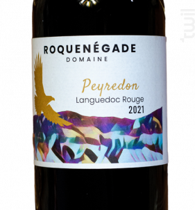 Peyredon rouge - Domaine de Roquenégade - 2021 - Rouge