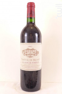 Château De Musset - Château de Musset - 1997 - Rouge