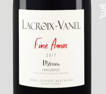 Fine Amor - Domaine Lacroix-Vanel - 2018 - Rouge