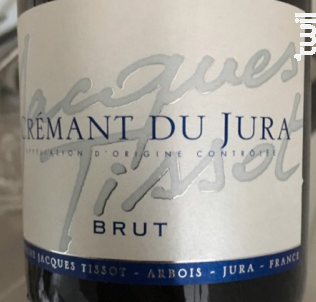 Crémant du Jura Brut - Domaine Jacques Tissot - Non millésimé - Effervescent