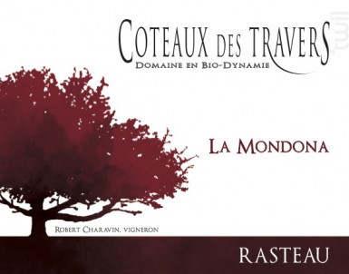 Mondona - Domaine des Coteaux des Travers - 2016 - Rouge