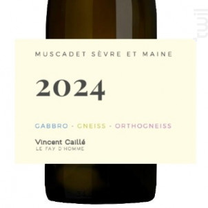 2024 - Domaine Le Fay d'Homme -  Vincent Caillé - 2024 - Blanc