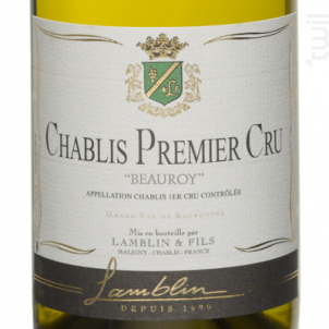 Premier Cru Beauroy - Domaine Lamblin et Fils - 2024 - Blanc