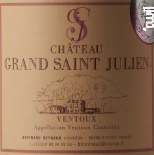 Château Grand Saint-Julien - Château Grand Saint Julien - 2020 - Rouge