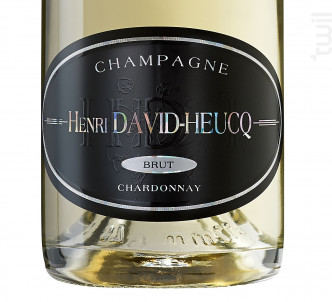 Brut Chardonnay - Champagne Henri David-Heucq - Non millésimé - Effervescent