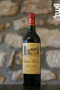 chateau belloy canon-fronsac - Château Belloy Canon Fronsac - 1998 - Rouge