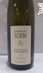 Gewurztraminer Ostenberg - Domaine Loew - 2016 - Blanc