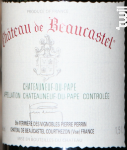 CHATEAUNEUF DU PAPE - Famille Perrin - Château de Beaucastel - 2006 - Rouge