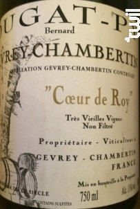 Gevrey-Chambertin Coeur de Roy - Dugat-Py - 2021 - Rouge