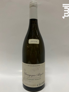 Bourgogne Aligoté Glapigny-poncey - Domaine Jacques Cacheux et Fils - 2006 - Blanc