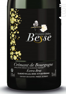 Crémant de Bourgogne - Domaine Julien Besse - Non millésimé - Effervescent