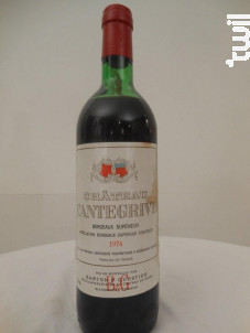 Château Cantegrive - Barton & Guestier - 1976 - Rouge
