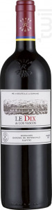 Le Dix De Los Vascos Cabernet Sauvignon - Domaines Barons de Rothschild - Viña Los Vascos - 2010 - Rouge