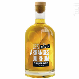Les Arrangés Du Rhum - Gingembre Citron - Breiz’île - Non millésimé - 