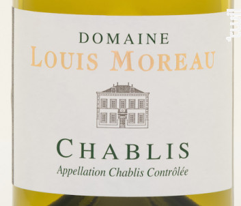 Chablis, La Finesse - Domaine Louis Moreau - 2022 - Blanc