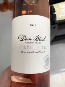 L'Etreinte - Vignobles Dom Brial - 2019 - Rosé
