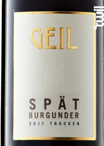 Geil Spatburgunder Trocken - GEIL - 2022 - Rouge