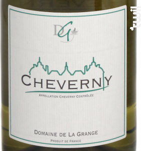 Cheverny - Domaine de La Grange - 2020 - Blanc