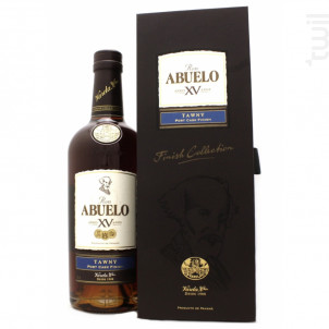 Abuelo 15 Ans - Tawny Port Cask Finish - Ron Abuelo - Non millésimé - 
