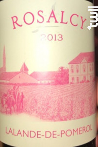 Rosalcy - Vignobles Tournefeuille - 2021 - Rouge