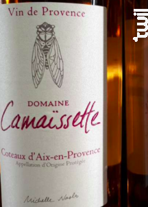 Coteaux d'Aix-en-Provence - Domaine de Camaïssette - 2018 - Rosé