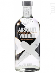 Vodka Absolut Vanilia - Absolut Vodka - Non millésimé - 