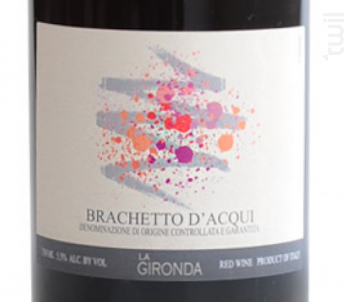 La Gironda Brachetto d'Acqui - La Gironda - 2019 - Effervescent