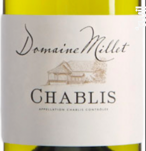 Chablis - Domaine Millet - 2019 - Blanc