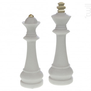 Pion Échec Roi Quartz En Résine - Amadeus -  - 