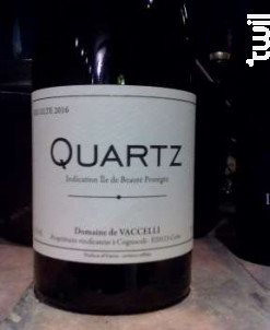 Quartz - Domaine De Vaccelli - 2018 - Blanc