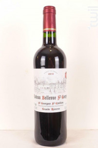 Grande Réserve (1 Bouteille 75 Cl) - Château Bellevue St-Georges - 2010 - Rouge