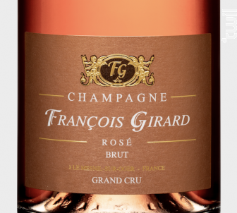 Rosé Grand Cru - Champagne François Girard - Non millésimé - Effervescent