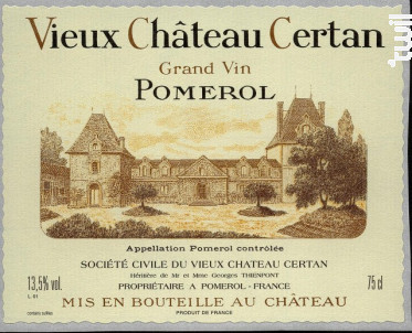 Vieux Château Certan - Vieux Château Certan - 2018 - Rouge