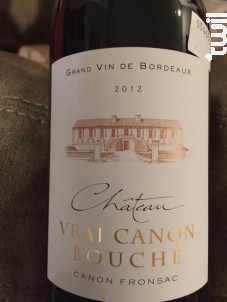 Château Vrai Canon Bouché - Château Vrai Canon Bouché - 2019 - Rouge