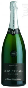 Blanc de Blancs Millésimé Grand Cru - Champagne de Saint-Gall - 2015 - Effervescent