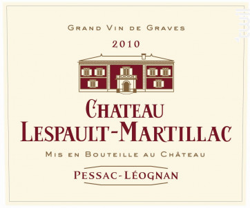 Château Lespault-Martillac - Domaine de Chevalier - 2020 - Rouge
